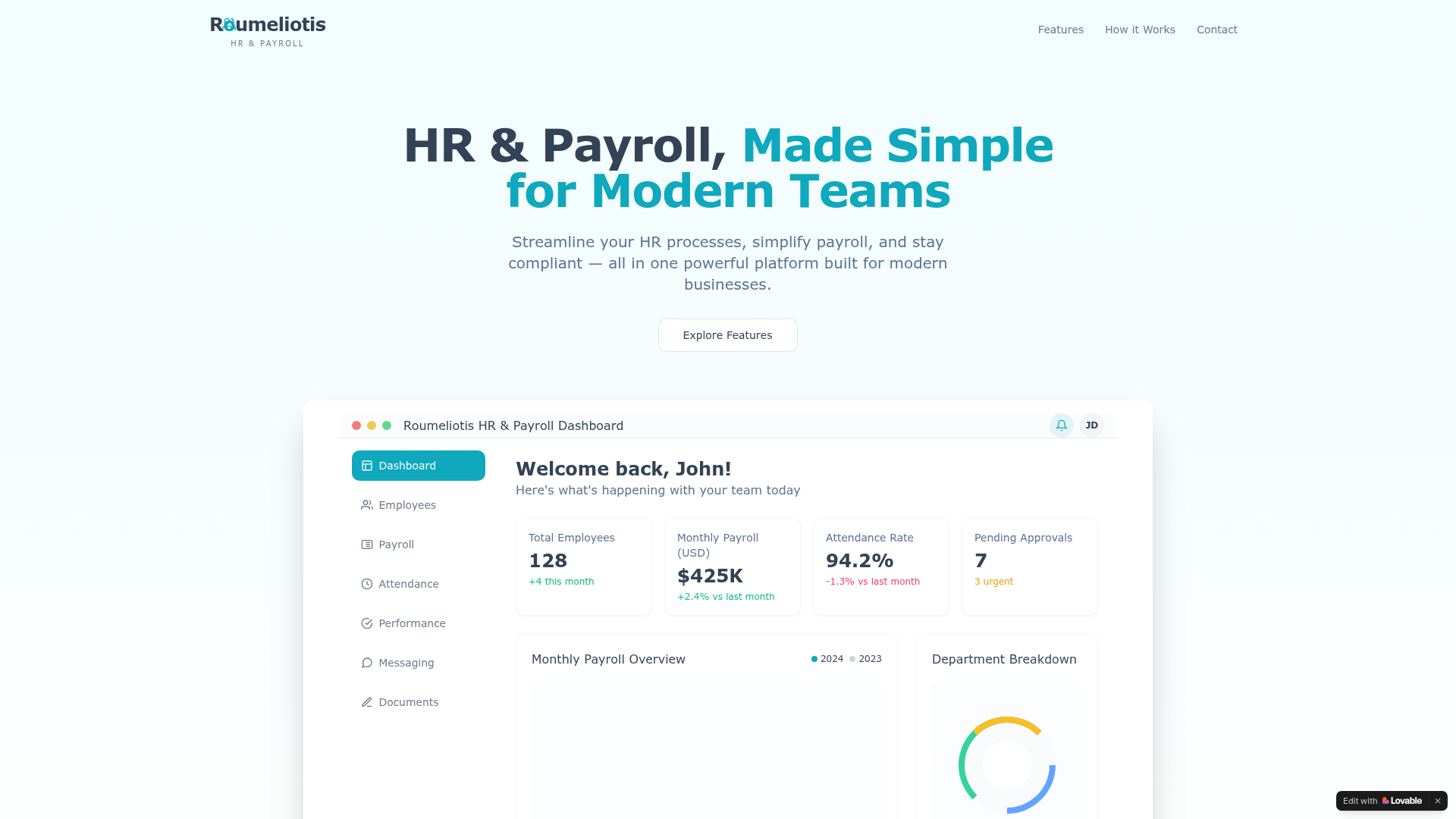 Roumeliotis, live site preview